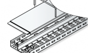 Cable Tray Accessories - Flat Cover, Support and End Stop